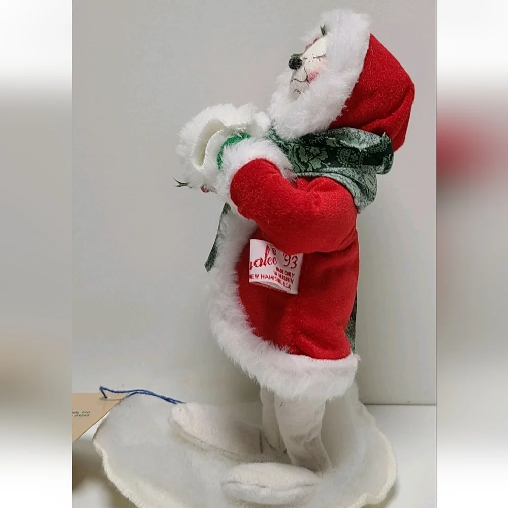 Vintage 7506 Annalee Ritz the Snow Woman Christmas Doll with Hand Warmer 8